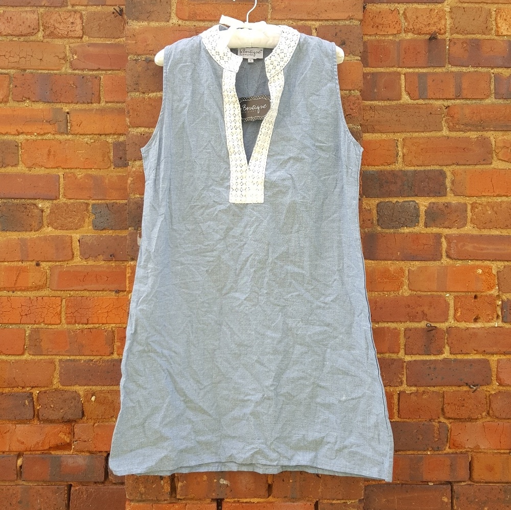 NWT Chambray Dress